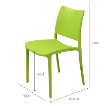 Cheap Classic PP Plastic Stackable Chair Restaurant Chair